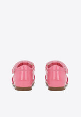 Dolce & Gabbana Kids Baby Girls Patent Leather Sandals D20082 A1328 80424 Pink