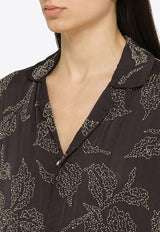 P.A.R.O.S.H Long-Sleeved Sequin Shirt Gray D380607VI/O_PAROS-067