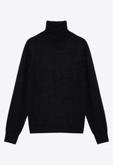 P.A.R.O.S.H Cashmere and Silk Turtleneck Sweater Gray D512933WO/P_PAROS-020