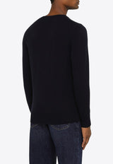Drumohr Knitted Cashmere Sweater Blue D7K103WS/N_DRUMH-797