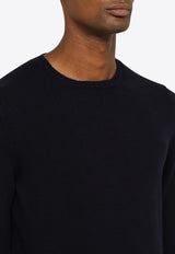 Drumohr Knitted Cashmere Sweater Blue D7K103WS/N_DRUMH-797