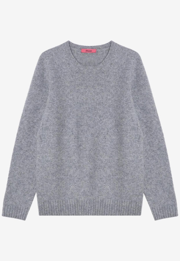 Drumohr Wool Crewneck Sweater Gray D8W103GWO/P_DRUMH-620