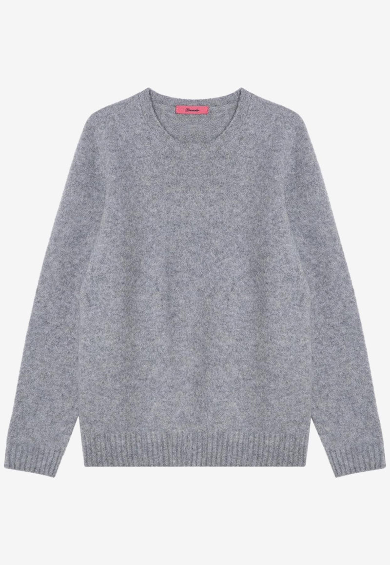 Drumohr Wool Crewneck Sweater Gray D8W103GWO/P_DRUMH-620