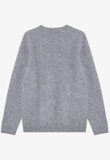 Drumohr Wool Crewneck Sweater Gray D8W103GWO/P_DRUMH-620