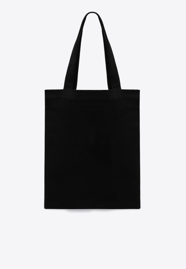 Rick Owens DRKSHDW Logo Canvas Tote Bag Black DA02E7431BMOEM6/R_DARKS-0908