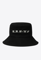 Rick Owens DRKSHDW Logo Bucket Hat Black DA02E7479BMOEM6/R_DARKS-0908