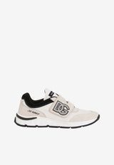 Dolce & Gabbana Kids Girls DG Running Split Sneakers White DA5187 AA954 8B926