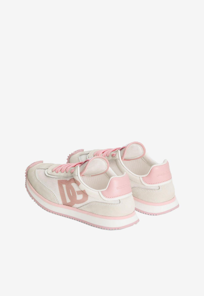 Dolce & Gabbana Kids Boys DG Cushion Low-Top Sneakers DA5260 A5355 87587 White