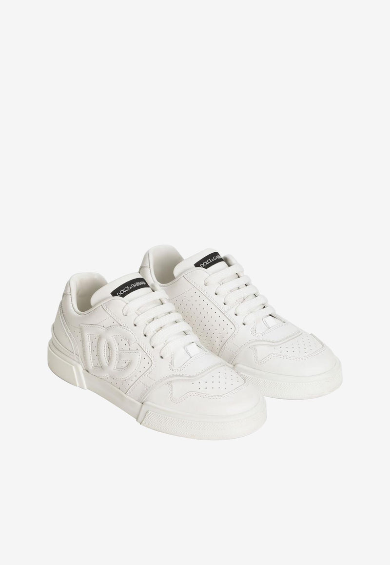 Dolce & Gabbana Kids Boys New Roma Low-Top Sneakers DA5263 A1160 8R179 White