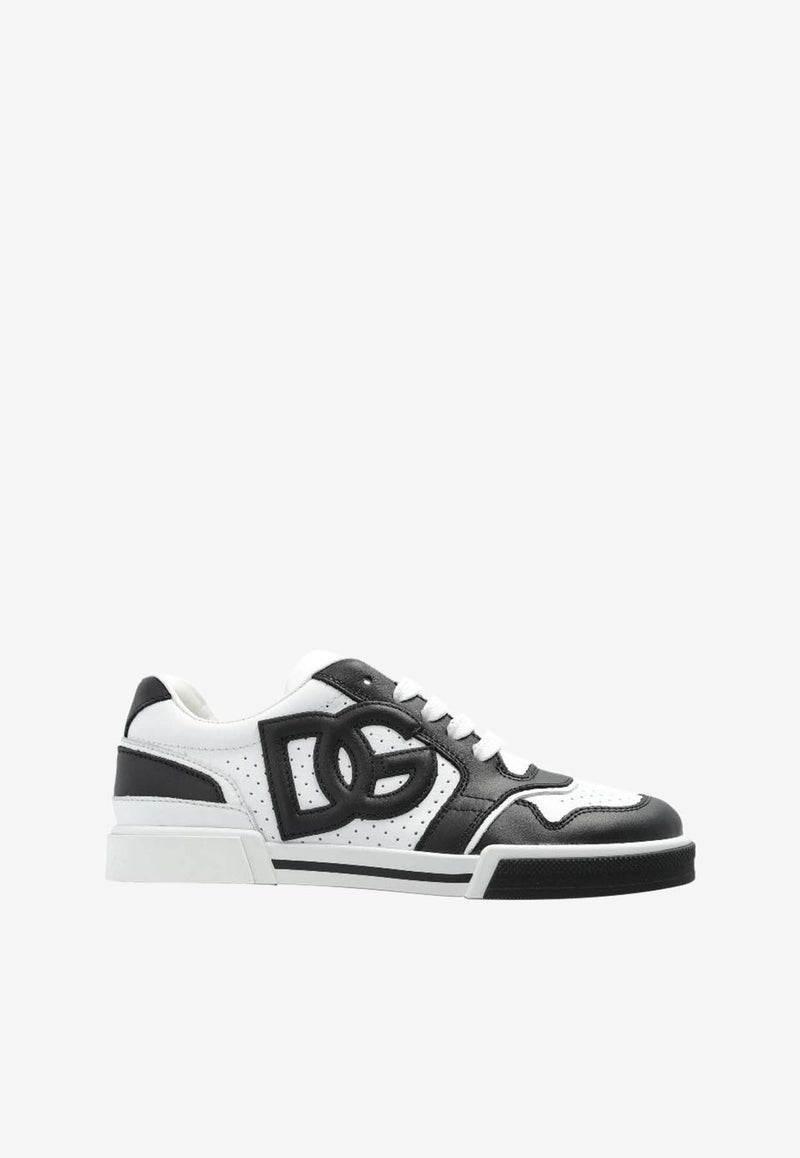 Dolce & Gabbana Kids Boys DG Embossed Low-Top Sneakers White DA5263 A1160 8I050