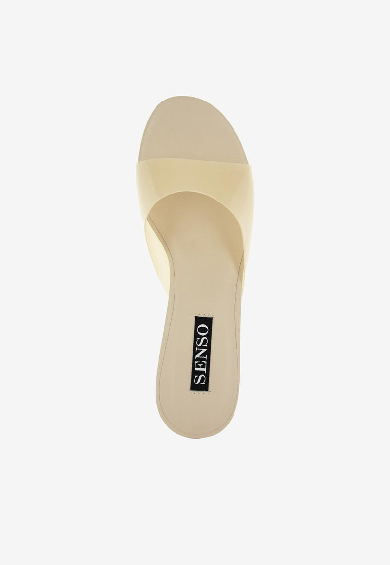SENSO Danna 50 PVC Mules Cream DANNA_WHITE