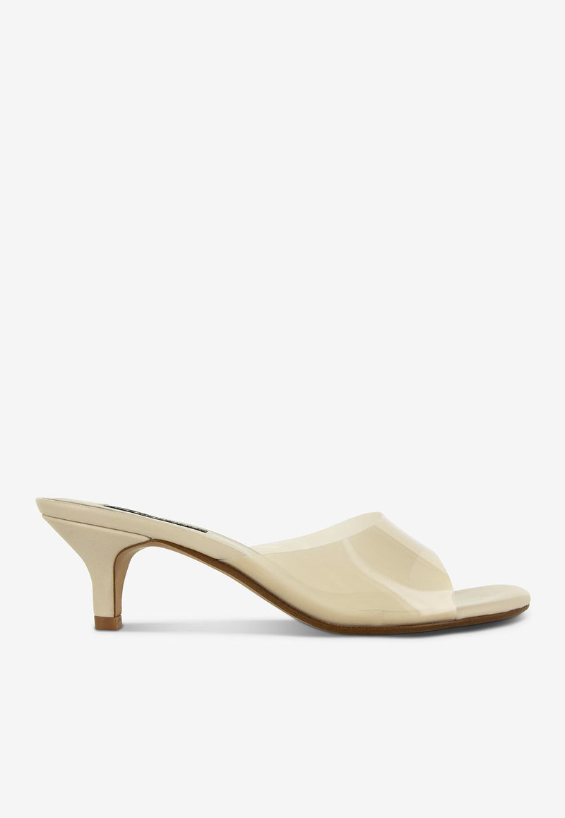 SENSO Danna 50 PVC Mules Cream DANNA_WHITE