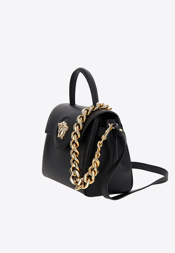 Medium La Medusa Top Handle Bag Versace Black DBFI039-DVIT2T-KVO41