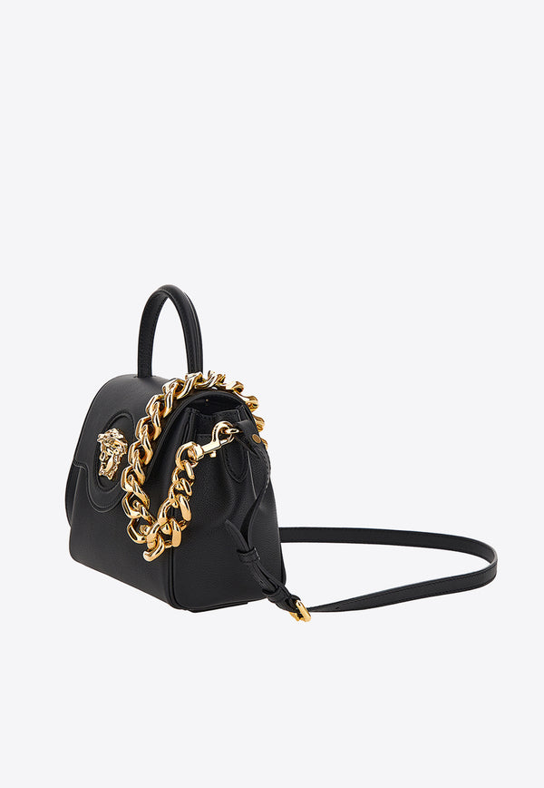 Small La Medusa Top Handle Bag Versace Black DBFI040-DVIT2T-KVO41
