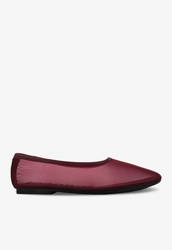 SENSO Dena Mesh Ballet Flats Crimson DENA_RED