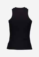 Balmain Retro PB Tank Top  Black DF1EB045BC49BLACK