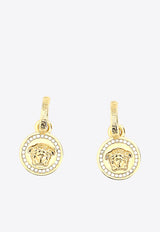 Versace La Medusa Greca Drop Earrings Gold DG2D748_DJMX_D01O