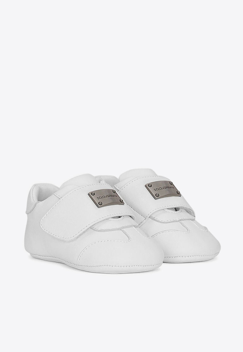 Dolce & Gabbana Kids Baby Boys Nappa Leather Sneakers DK0147 A1850 80001 White