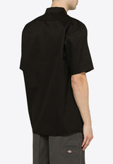 Dickies Short-Sleeved Buttoned Shirt Black DK0A4XK7PL/M_DICKI-BLK1