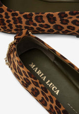 Maria Luca Augusta Leopard Print Ballet Flats Brown DL37002A18050/O_MARIL-A025