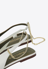 MARIA LUCA Augusta Slingback Flats White DL44003A21004/Q_MARIL-102