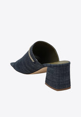 MARIA LUCA Messalina Denim Sandals Blue DL44015B21050/Q_MARIL-731