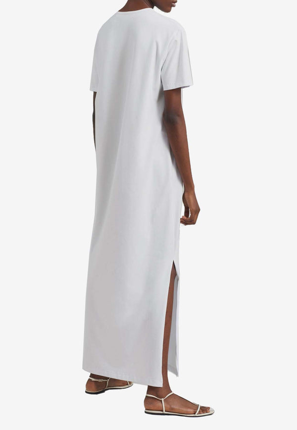 The Frankie Shop Maya Maxi T-shirt Dress DMAMAY000WHITE