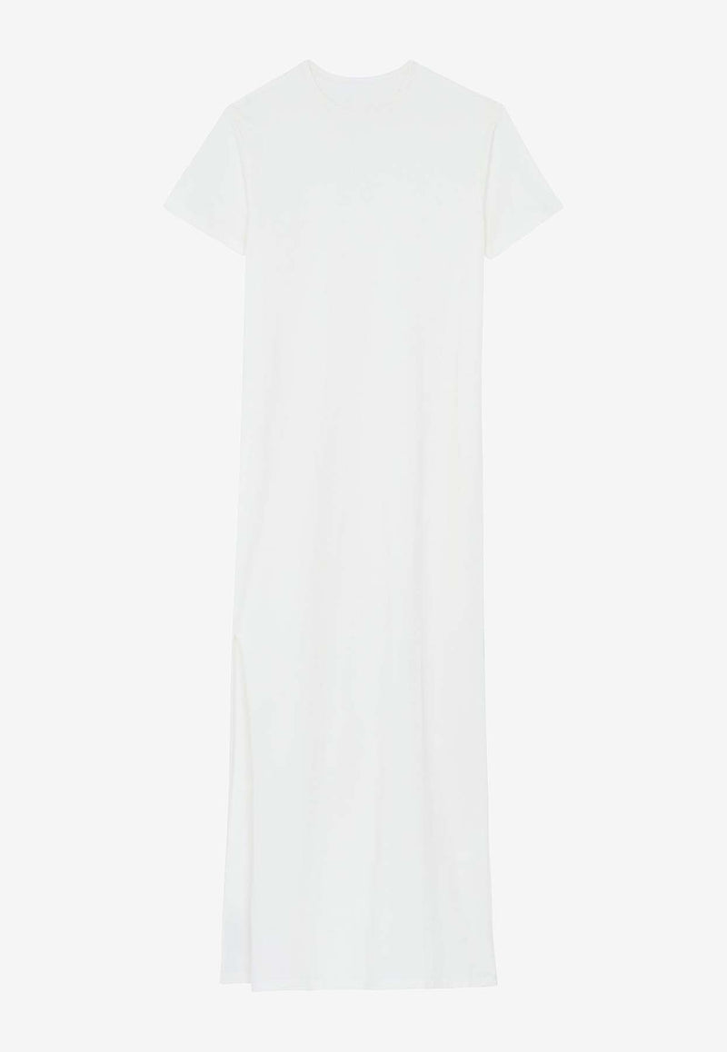 The Frankie Shop Maya Maxi T-shirt Dress DMAMAY000WHITE