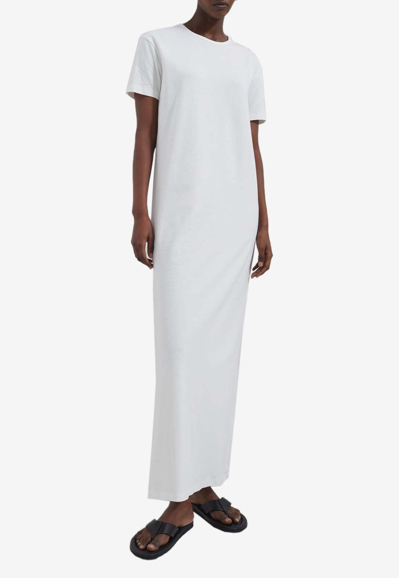 The Frankie Shop Maya Maxi T-shirt Dress DMAMAY000WHITE