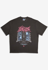 Deus Ex Machina Transmission Graphic Print T-shirt DMP241275CGREY