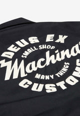 Deus Ex Machina Amped Coach Shirt Jacket DMP246252BLACK