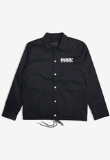 Deus Ex Machina Amped Coach Shirt Jacket DMP246252BLACK