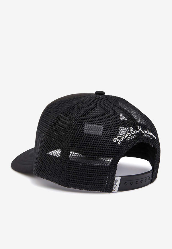 Deus Ex Machina Amped Circle Trucker Cap DMP247258BLACK