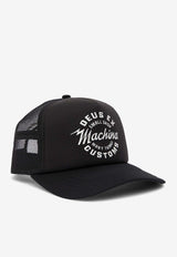 Deus Ex Machina Amped Circle Trucker Cap DMP247258BLACK