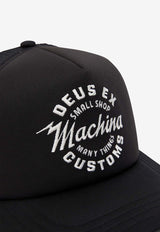 Deus Ex Machina Amped Circle Trucker Cap DMP247258BLACK