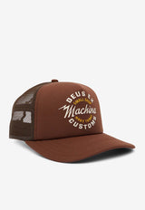 Deus Ex Machina Amped Circle Trucker Cap DMP247258BROWN