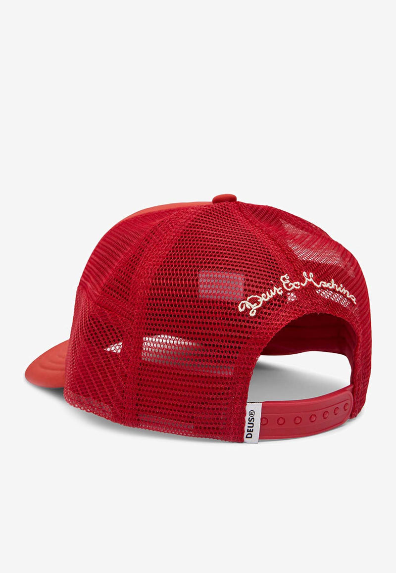 Deus Ex Machina Guesswork Trucker Cap DMP247264RED