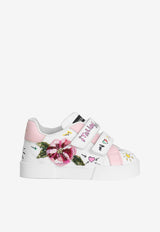Dolce & Gabbana Kids Baby Girls Portofino Low-Top Sneakers DN0201 A6O58 8B913 Multicolor