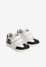 Dolce & Gabbana Kids Baby Boys Low-Top Leather Sneakers White DN0205 A1048 89697