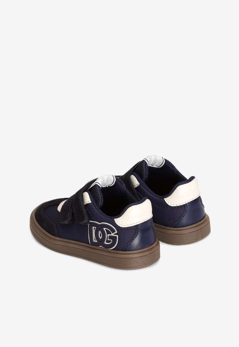 Dolce & Gabbana Kids Baby Girls Leather Sandals DN0205 A4278 8J414 Black