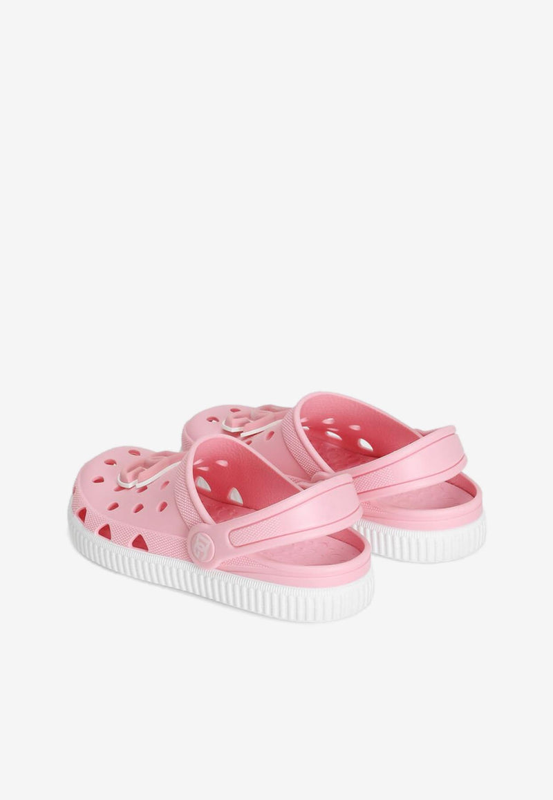 Dolce & Gabbana Kids Baby Boys DG Logo Slip-Ons DN0213 AT079 80400 Pink