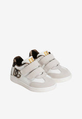 Dolce & Gabbana Kids Baby Girls DG Logo Patch Low-Top Sneakers Multicolor DN0234 AX262 80995