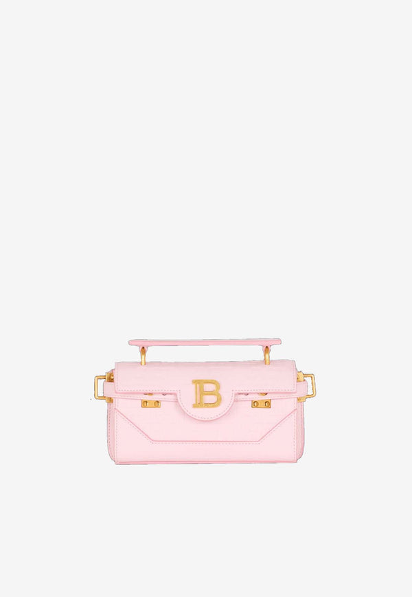 Balmain B-Buzz 19 Calf Leather Shoulder Bag Pink DN1AE742LPSELIGHT PINK