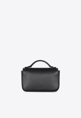 Balmain Mini B-Buzz Calf Leather Crossbody Bag Black DN1DG811LAVE_BLACK