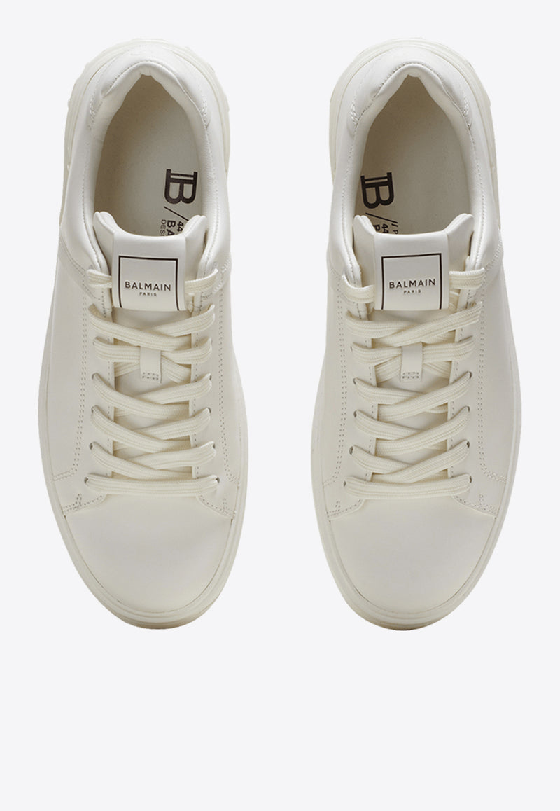 Balmain B-Court Leather Sneakers White DN1VI690LVTR_WHITE