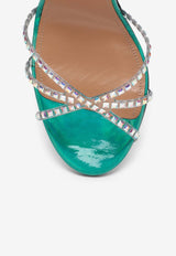 Aquazzura Dance 105 Crystal-Embellished Sandals DNCHIGS0CXV/M_AQUA-ACQ