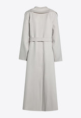 S Max Mara Doris Wrap Wool Coat Ivory DORISWO/R_MAXS-016
