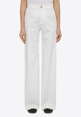 Department 5 Misa Classic Wide-Leg Pants White DP0372TS0050/O_DEPAR-001