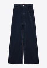 Department 5 Corduroy Palazzo Pants Blue DP0461TS0105/P_DEPAR-816