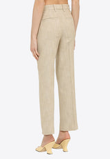 Department 5 Viscose Straight Pants Beige DP0492TS0111/M_DEPAR-051